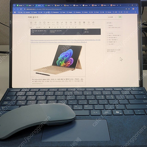 마이크로소프트 서피스 프로 11 스냅드래곤 X Elite ZIA-00032 512GB, 16GB