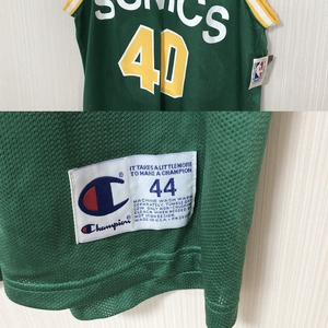 NBA 챔피온 /유타재즈/인디애나 패이서스/시애틀 슈퍼소닉스 올드유니폼/져지 44