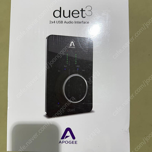 아포지 Duet 3 오디오 인터페이스