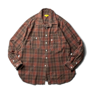 [구매 XL] 더레스큐 플란넬 테디 셔츠 XL 삽니다 FLANNEL TEDDY SHIRT [SALMON MIX]