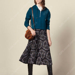 정품 Sandro 산드로 후드 원피스 36 새상품