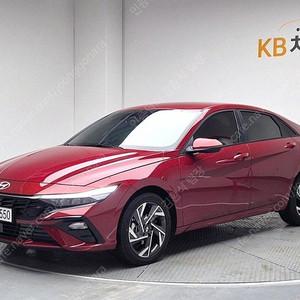 아반떼 중고차 아반떼 더 뉴 아반떼 CN7 중고 빨간색 2025년식 524km 1.6 가솔린 모던 중고차견적