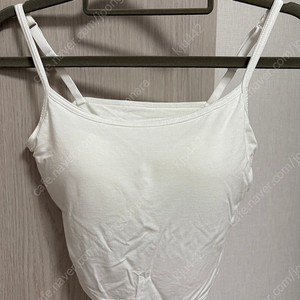 (새상품) 마른파이브 캡내장 브리즈 모달 크롭 끈나시 2매