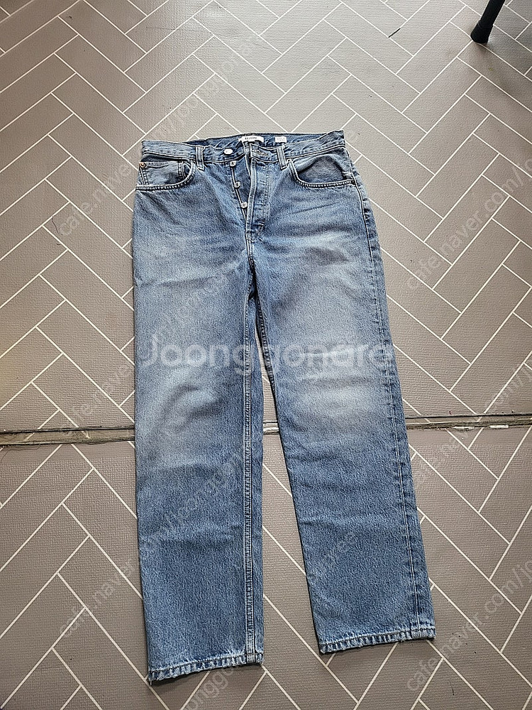정품 리던 RE/DONE 70's 스토브피프 진 청바지...--1