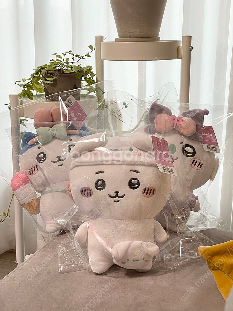 산리오x치이카와 먼작귀 콜라보 인형--0