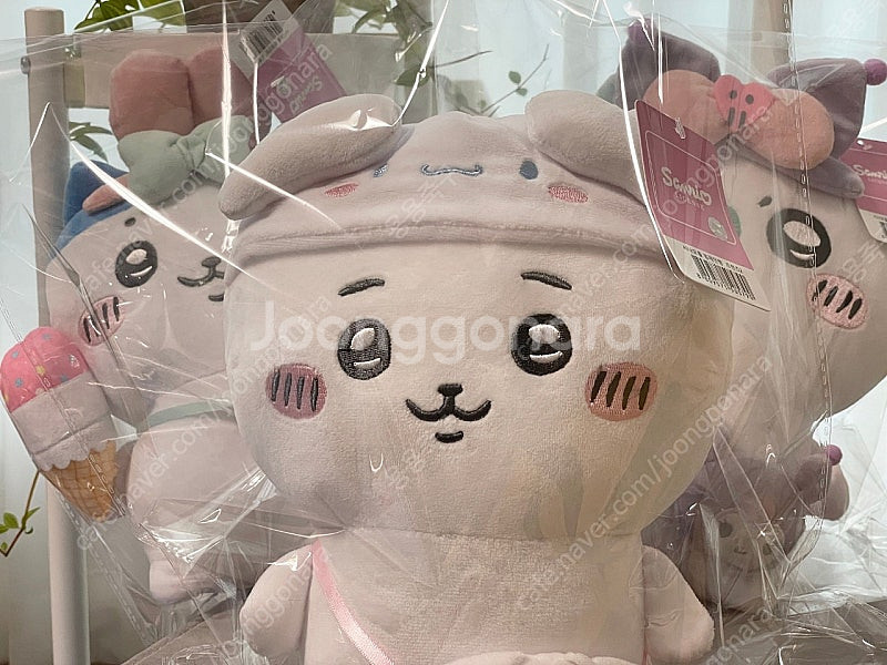 산리오x치이카와 먼작귀 콜라보 인형--1