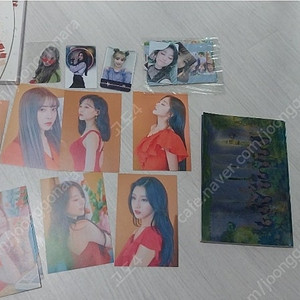 러블리즈 친필 싸인 앨범및 포카