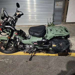 CT125 헌터커브 그린 23년식 대차가능 pcx nmax