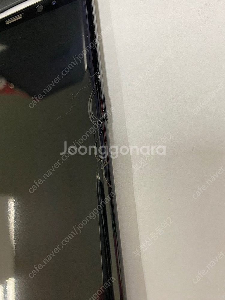 194239 KT 갤럭시노트8 블랙 256GB 액정약파...--2