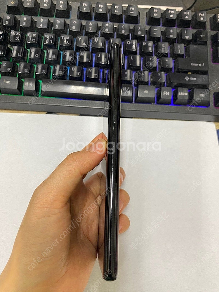 194239 KT 갤럭시노트8 블랙 256GB 액정약파...--6