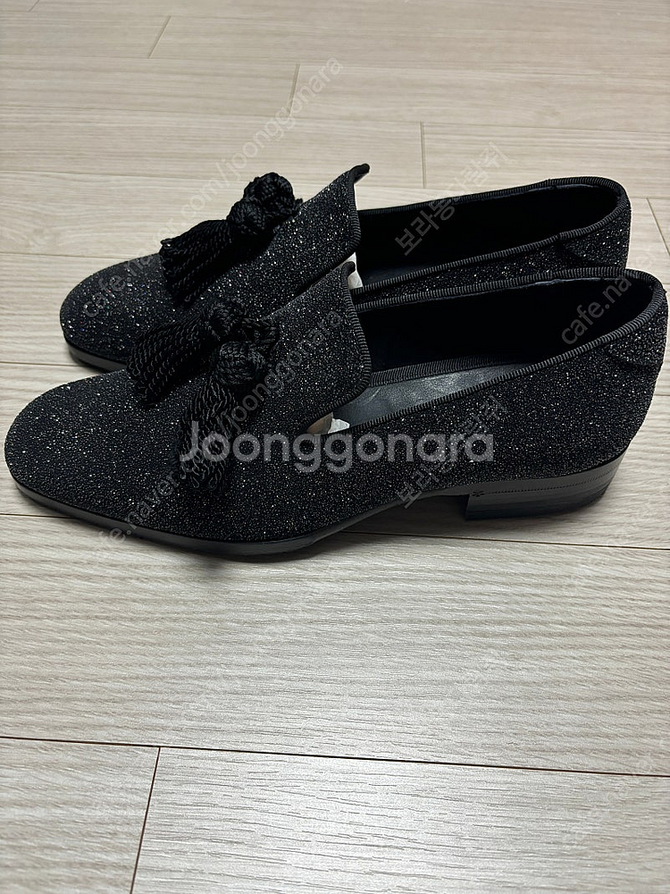 지미추 JIMMY CHOO 글리터 태슬 로퍼 (40) ...--3