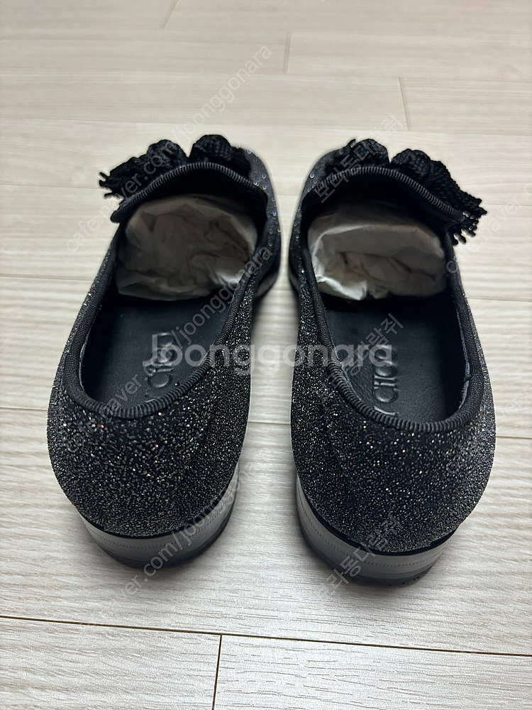 지미추 JIMMY CHOO 글리터 태슬 로퍼 (40) ...--4