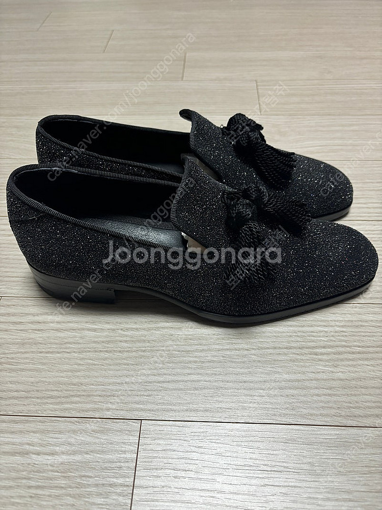 지미추 JIMMY CHOO 글리터 태슬 로퍼 (40) ...--5