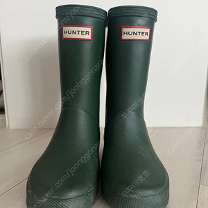 헌터 레인부츠 키즈 uk9 150~160추천