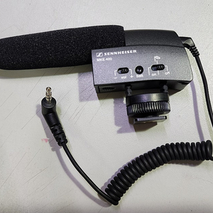 젠하이저 MKE 400 카메라 샷건 마이크