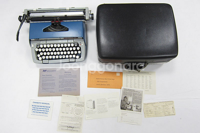 Smith-Corona Classic12 타자기 스미스...--1