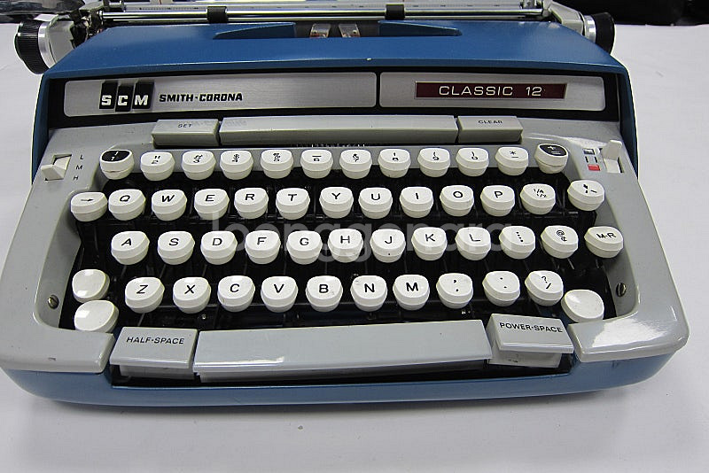 Smith-Corona Classic12 타자기 스미스...--3