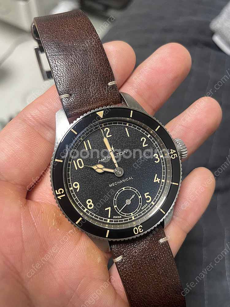 해밀턴 카키 에비에이션 파일럿 파이오니어 43mm--4