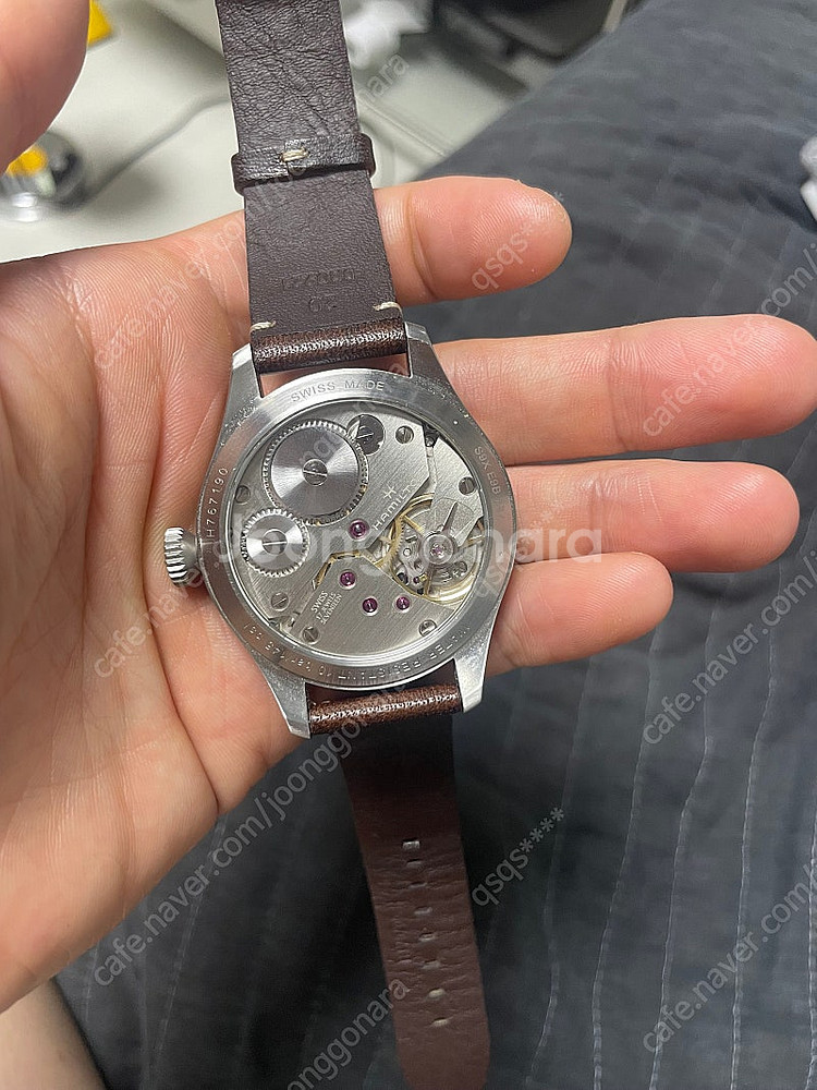 해밀턴 카키 에비에이션 파일럿 파이오니어 43mm--7