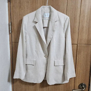 (66)여성 반에이크 린넨 자켓
