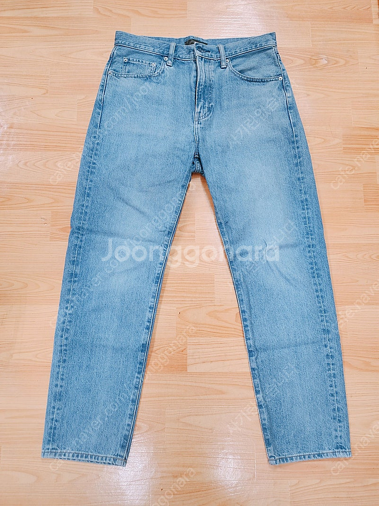 가격포기!!! 유니클로 와이드 연청바지 31사이즈 거의...--0
