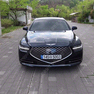 제네시스 G90 중고 제네시스 중고 가격 파란색 2019년식 36,763km 3.3 T AWD 프레스티지 개인사업자 차량구매