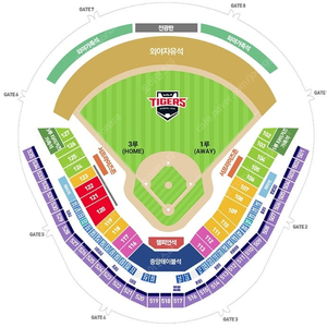 6.6(금) 6.7(토) 6.8(일) 한화이글스 vs 기아타이거즈 EV,K8,외야자유석 판매