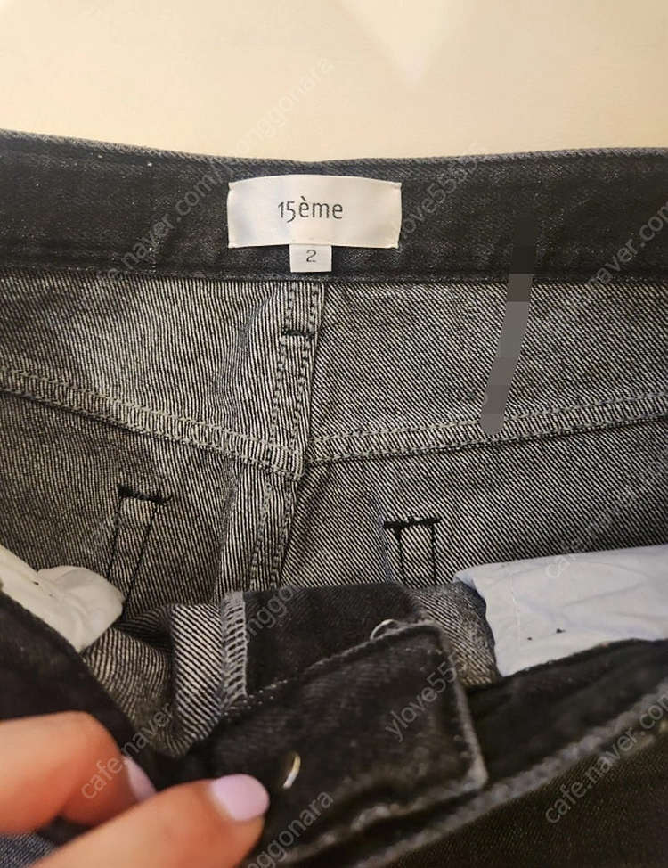 피프틴엠 그레이진 데님 이미지