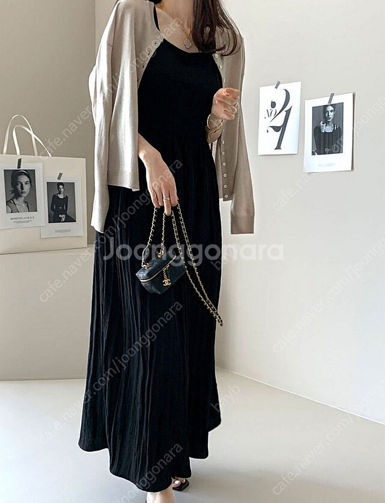 새상품 데일리룩 DAILYLOOK 투투셔링풀원피스 스퀘...--2