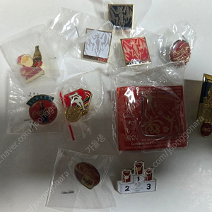 코카콜라 뱃지 일괄