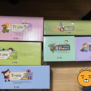 프뢰벨 영어토탈 퍼펙트 전구성 75만원 일괄 판매합니다. (씽킹펜, 음원 포함 전구성)_유아 영어공부책