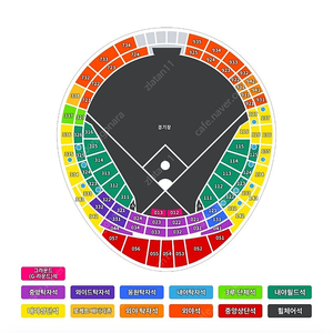 롯데 자이언츠 vs 키움 히어로즈 6/5(목) 사직구장 홈경기 중앙상단석 3연석 판매합니다 (네고가능)
