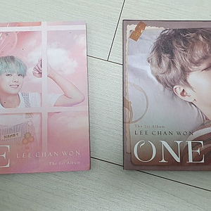 이찬원 정규 1집 앨범 ONE 판매(핑크, 브라운)