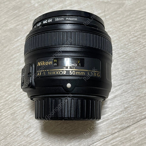 니콘 AF-S NIKKOR 50mm f1.8 G 50.8단렌즈