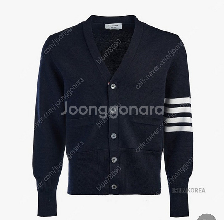 정품)톰브라운 밀라노스티치 가디건 네이비3사이즈(고가라인)--0