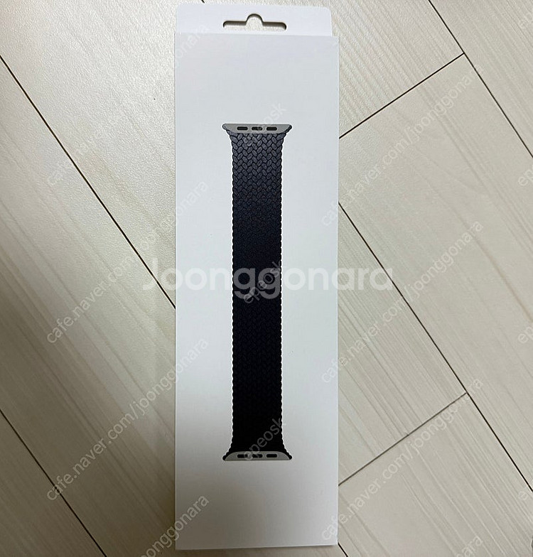애플워치 브레이드솔로루프 미드나이트 0사이즈 40mm,...--0