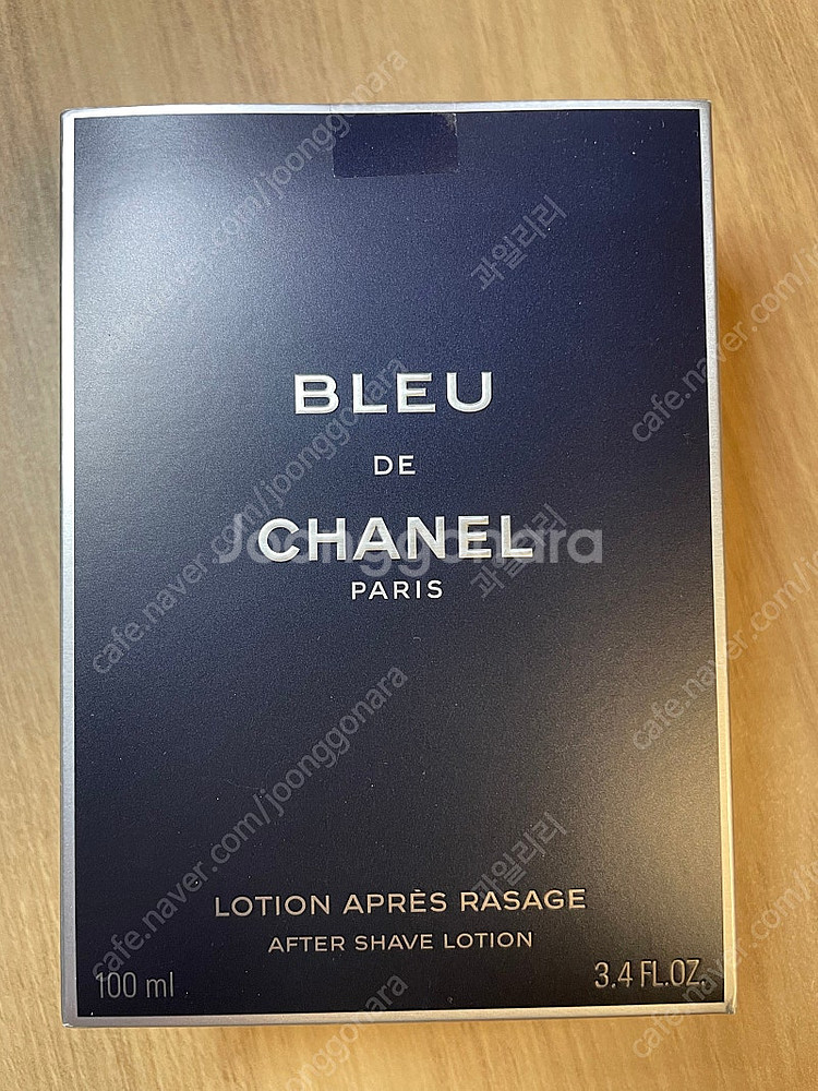 블루 드 샤넬 파리 로숑 아프레 라자쥬 100ml 미개봉상품 판매합니다.(남성용 로션)--0
