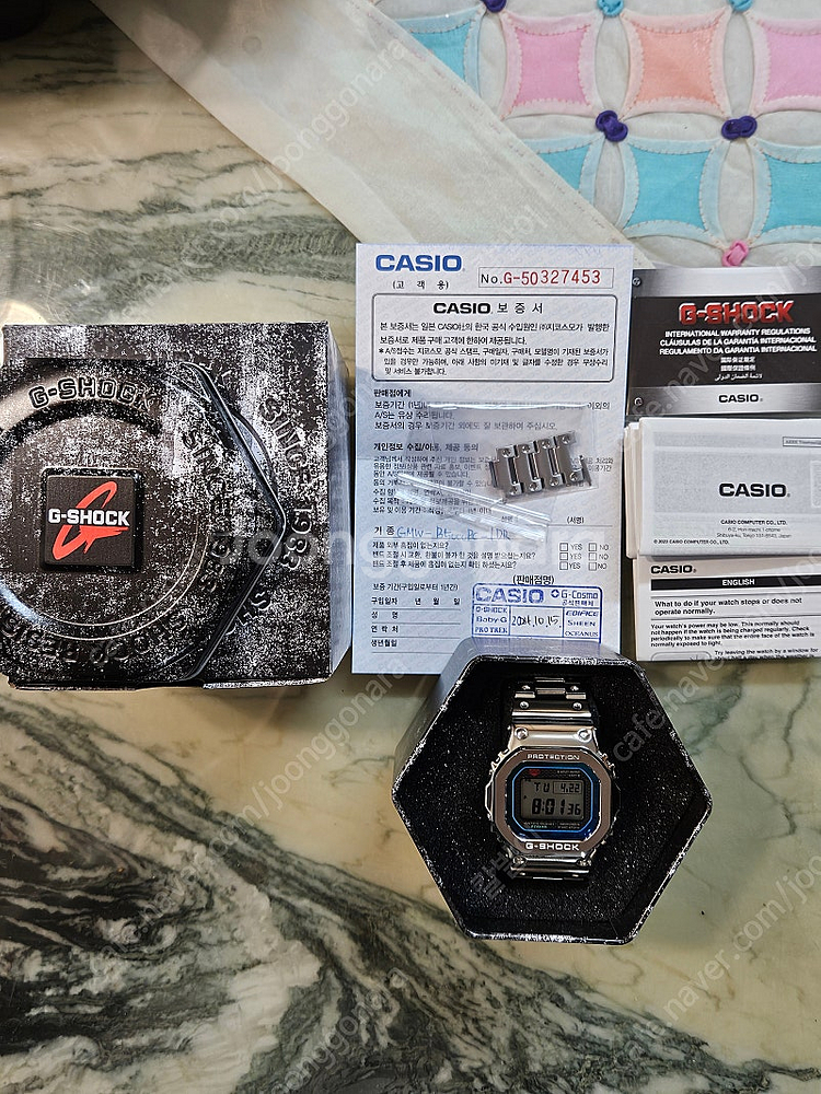 카시오 지샥 GMW-B5000PC-1DR--0