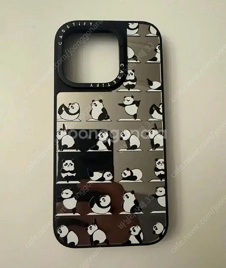 케이스티파이 링스탠드 맥세이프 케이스 15프로 판다요가--3