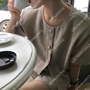 ged 게드 오트 린넨 셋업 (상의F, 바지S) 보관만하여 상태 S급