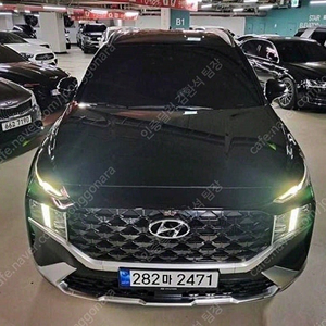 싼타페 중고차더 뉴 싼타페 하이브리드 중고 검정색 2022년식 1.6 2WD 캘리그래피 개인사업자 차량구매