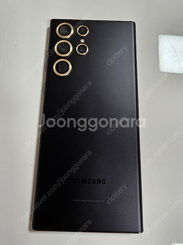 삼성 갤럭시S22 울트라 512G, 신품 투명 케이스--3