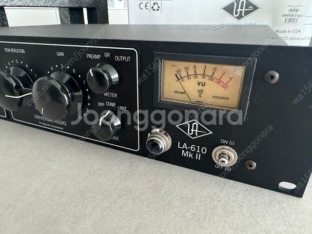Universal Audio LA-610 MkII 채널...--3