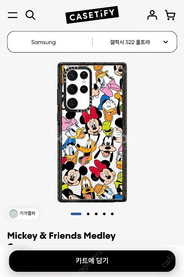 케이스티파이 디즈니 케이스 3만 미키마우스 갤럭시 울트...--1