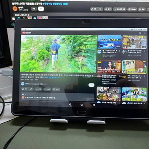 10.1인치 128g LTE 테블릿 택포 4만5천