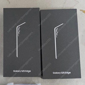 갤럭시 S25 엣지 512GB 자급제 새제품