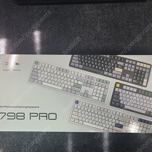 한성 gk798 pro 유무선 풀배열 기계식 키보드 팝니다