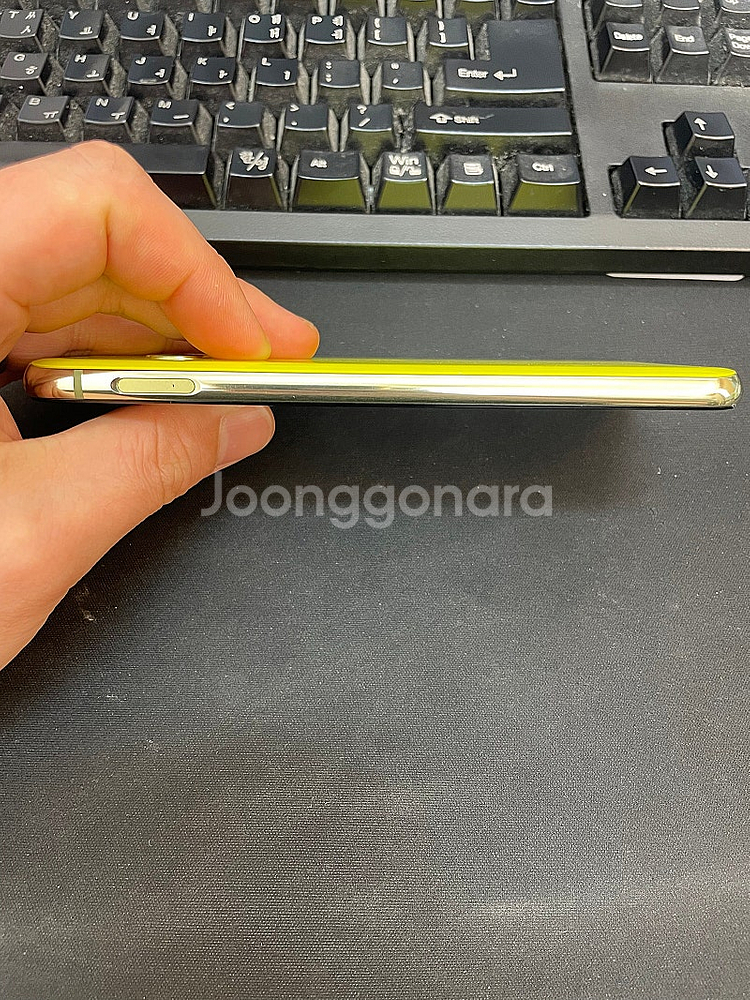 갤럭시S10E 옐로우 128GB 무잔상 상태좋은 중고1...--4