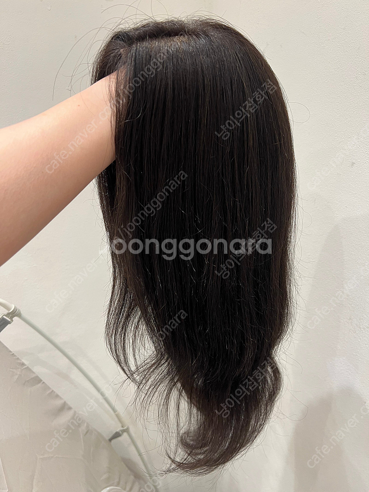 인모 100프로 긴머리(살짝펌되어있음)통가발 판매합니다...--1