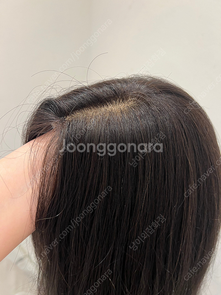 인모 100프로 긴머리(살짝펌되어있음)통가발 판매합니다...--2